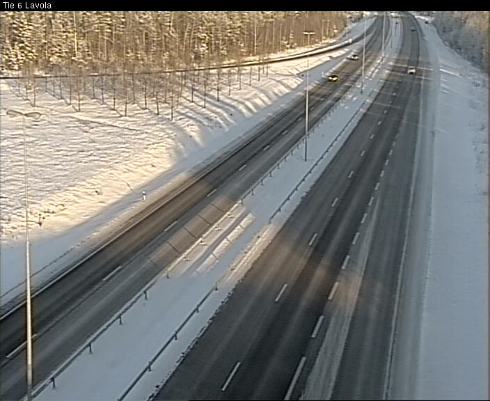 Weather Camera Image Road 6 Lappeenranta, Lavola, Lappeenranta, Etelä-Karjala