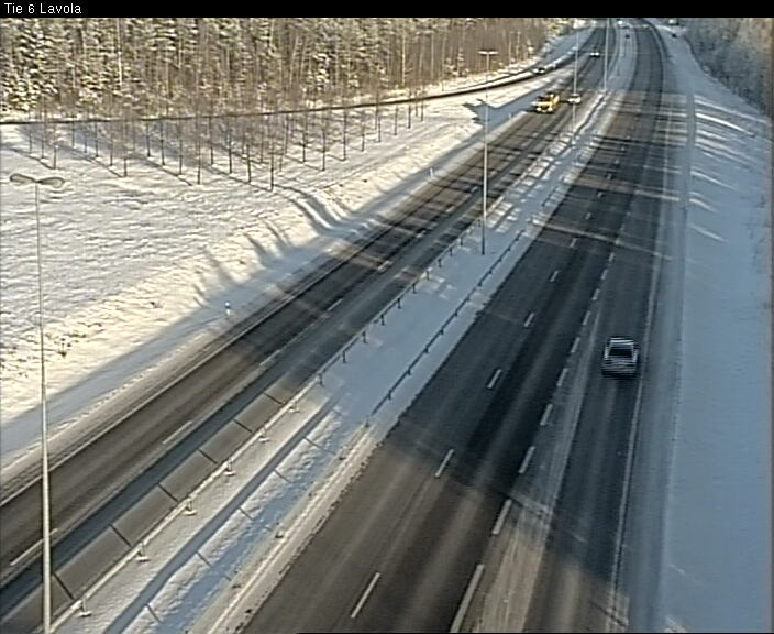 Weather Camera Image Road 6 Lappeenranta, Lavola, Lappeenranta, Etelä-Karjala