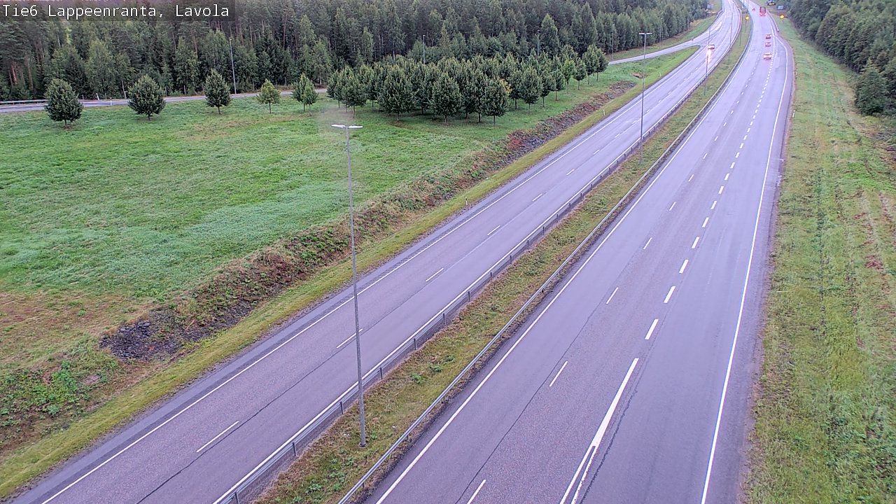 Kelikamerat Kuva Tie 6 Lappeenranta, Lavola, Lappeenranta, Etelä-Karjala