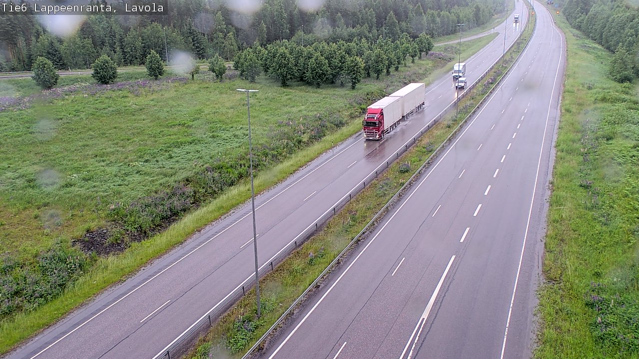 Kelikamerat Kuva Tie 6 Lappeenranta, Lavola, Lappeenranta, Etelä-Karjala