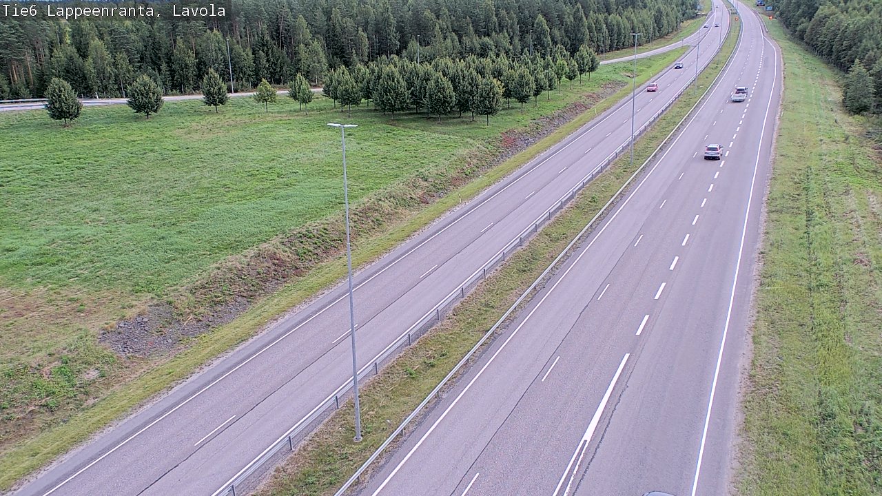 Kelikamerat Kuva Tie 6 Lappeenranta, Lavola, Lappeenranta, Etelä-Karjala