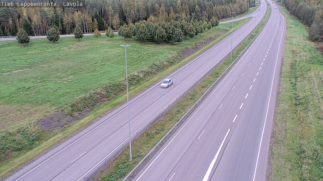 Kelikamerat Kuva Tie 6 Lappeenranta, Lavola, Lappeenranta, Etelä-Karjala