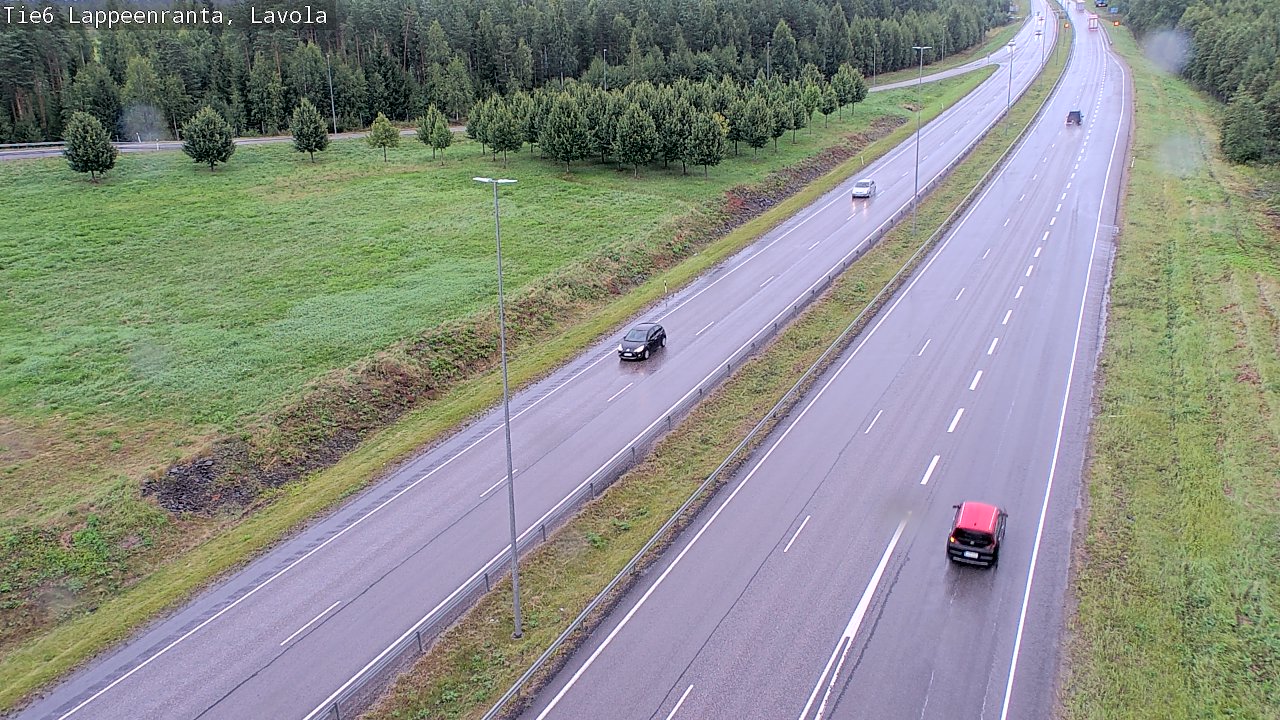 Kelikamerat Kuva Tie 6 Lappeenranta, Lavola, Lappeenranta, Etelä-Karjala