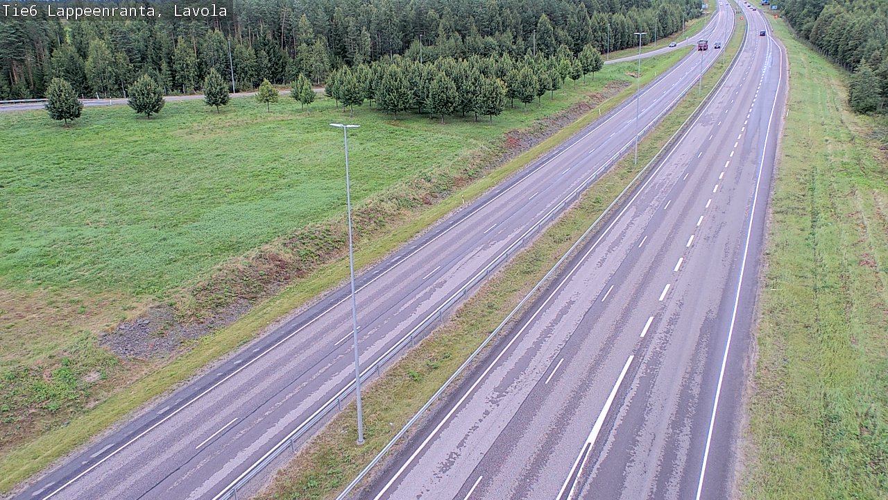 Kelikamerat Kuva Tie 6 Lappeenranta, Lavola, Lappeenranta, Etelä-Karjala