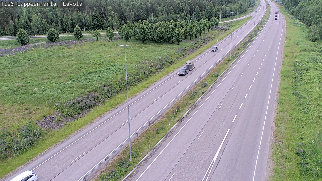 Kelikamerat Kuva Tie 6 Lappeenranta, Lavola, Lappeenranta, Etelä-Karjala