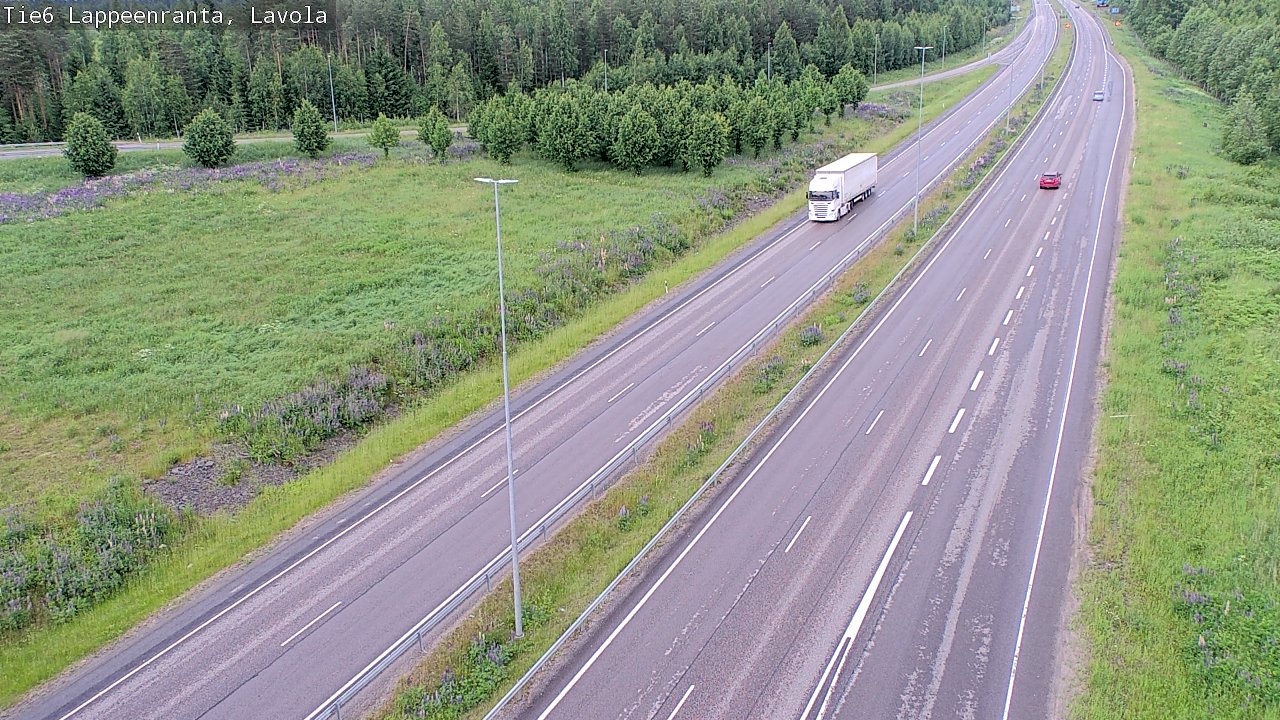 Kelikamerat Kuva Tie 6 Lappeenranta, Lavola, Lappeenranta, Etelä-Karjala