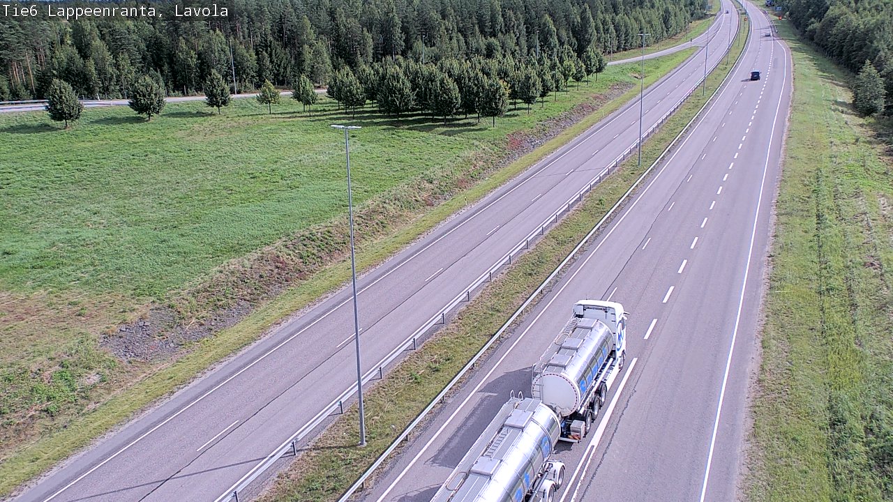 Kelikamerat Kuva Tie 6 Lappeenranta, Lavola, Lappeenranta, Etelä-Karjala