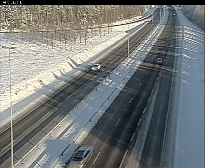 Weather Camera Image Road 6 Lappeenranta, Lavola, Lappeenranta, Etelä-Karjala