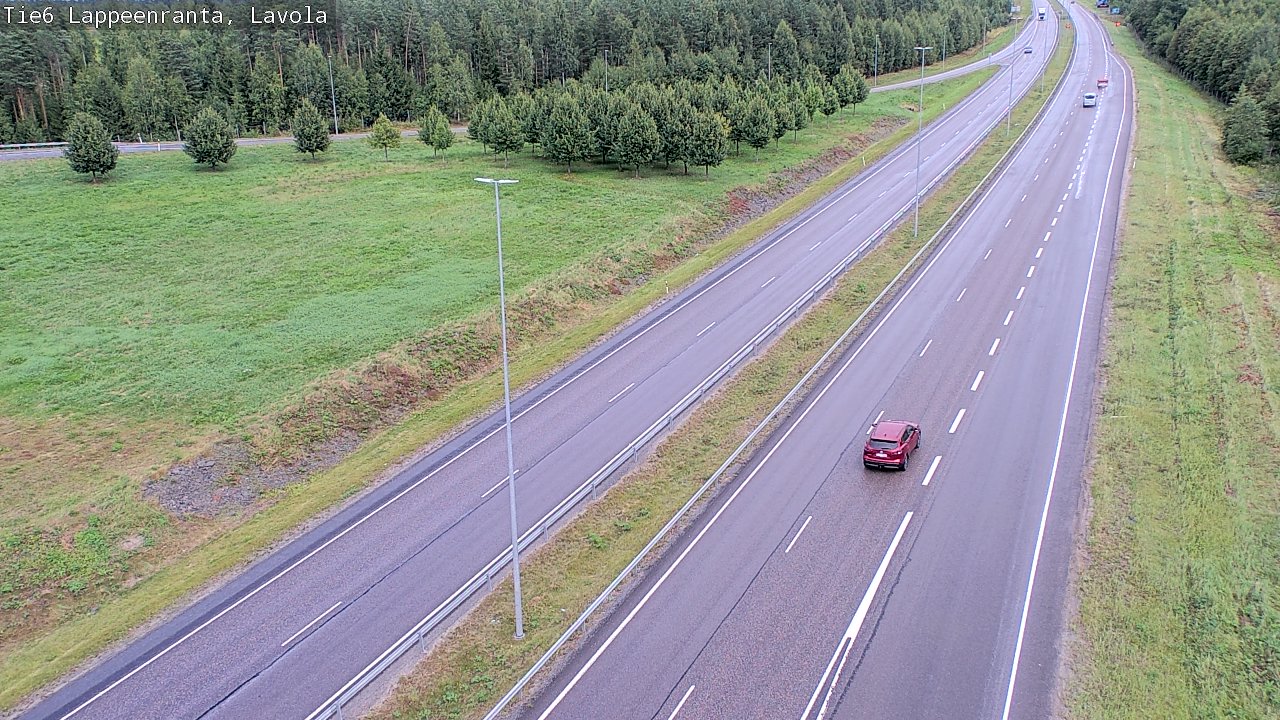 Kelikamerat Kuva Tie 6 Lappeenranta, Lavola, Lappeenranta, Etelä-Karjala