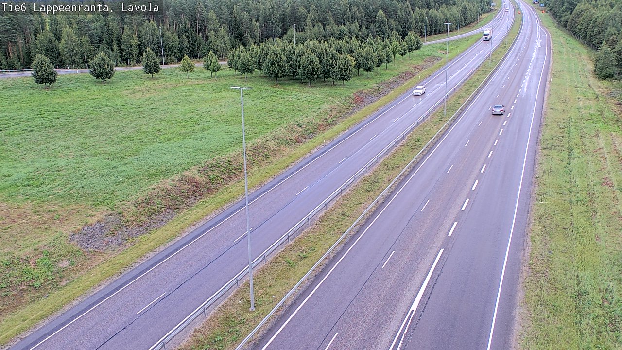 Kelikamerat Kuva Tie 6 Lappeenranta, Lavola, Lappeenranta, Etelä-Karjala