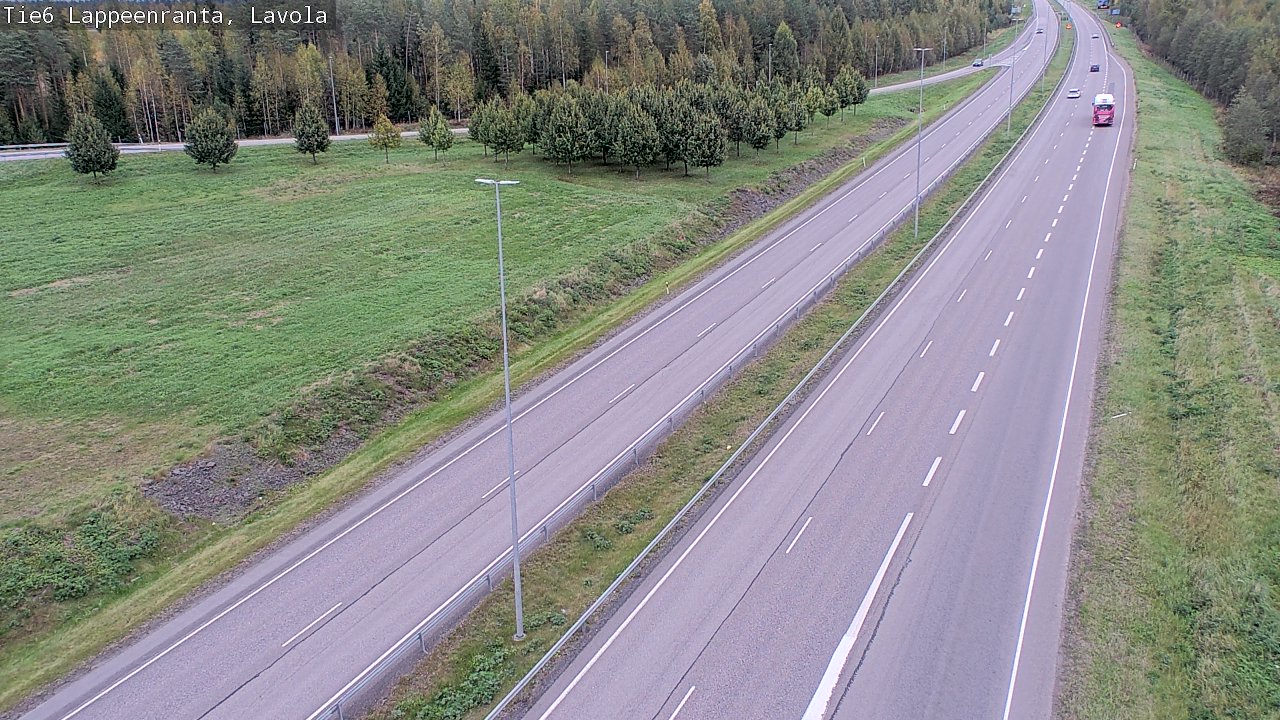 Kelikamerat Kuva Tie 6 Lappeenranta, Lavola, Lappeenranta, Etelä-Karjala