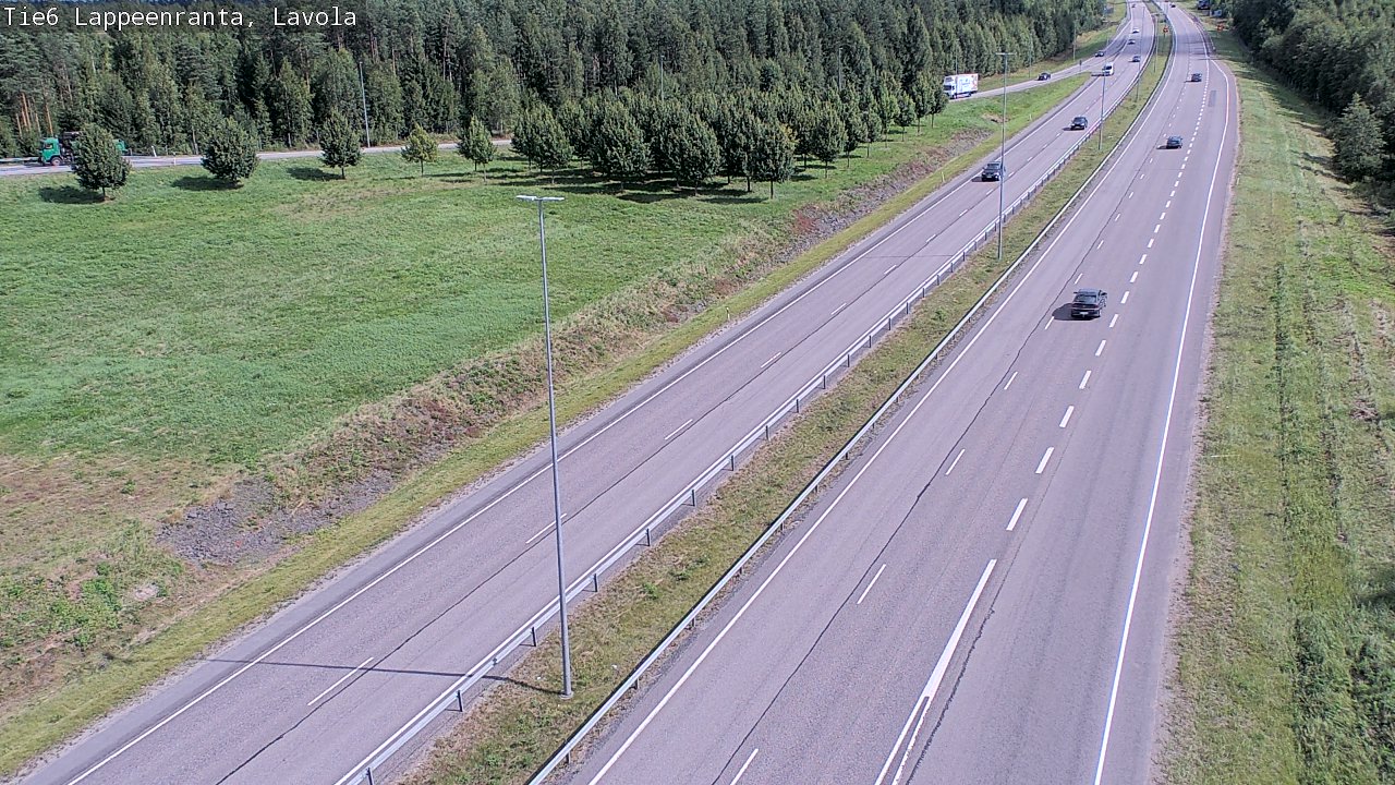 Kelikamerat Kuva Tie 6 Lappeenranta, Lavola, Lappeenranta, Etelä-Karjala