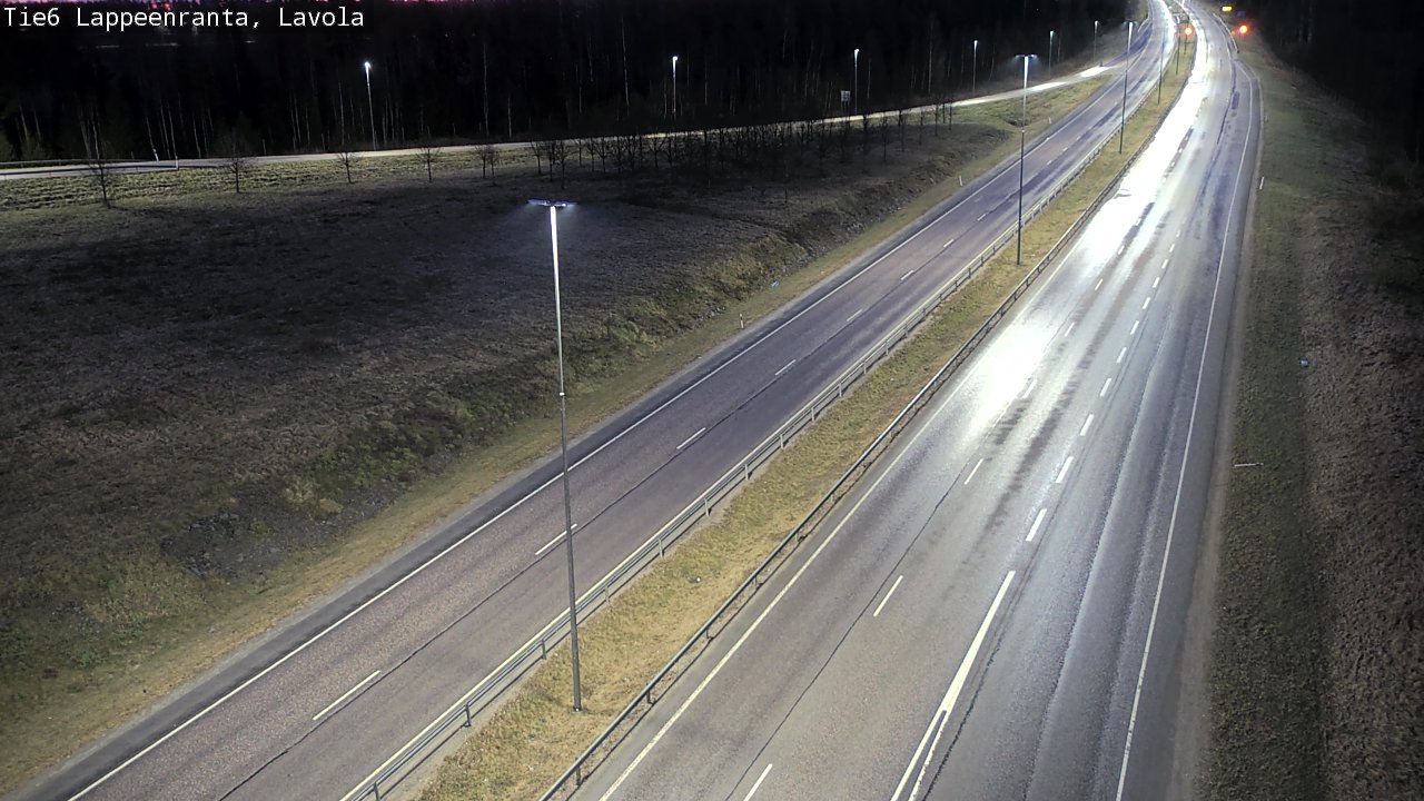 Weather Camera Image Väg 6 Villmanstrand, Lavola, Lappeenranta, Etelä-Karjala