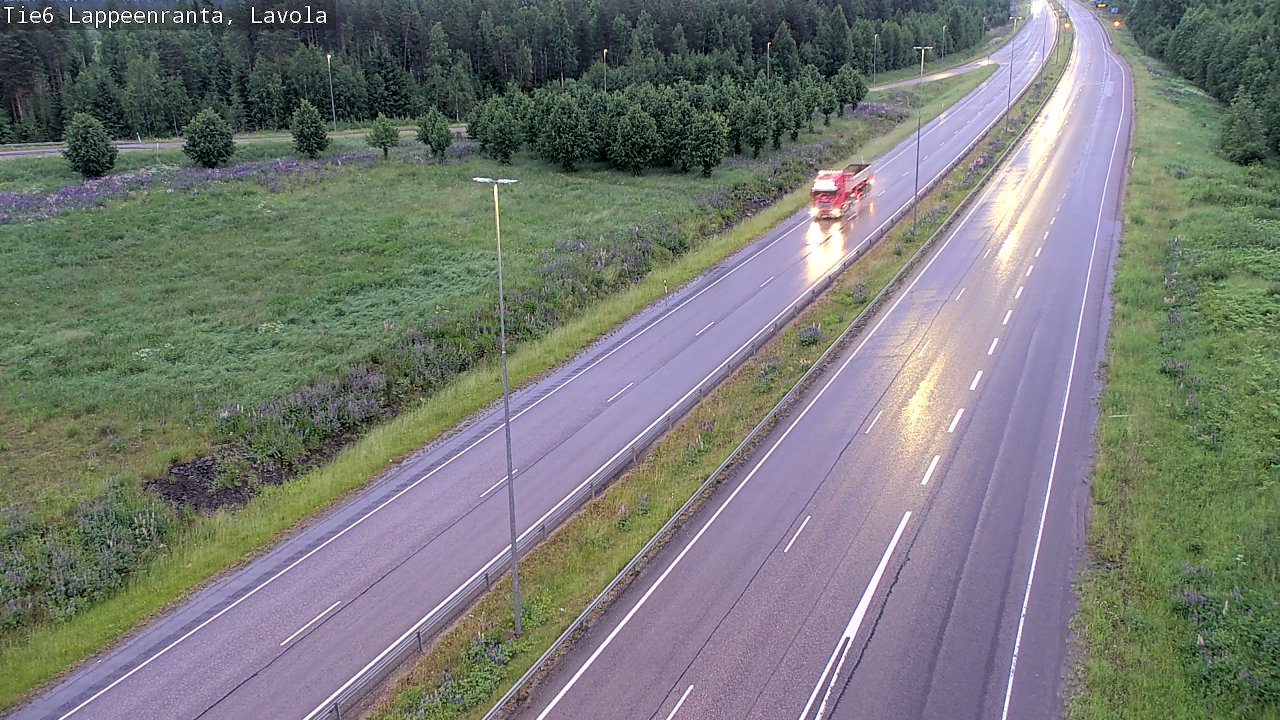 Kelikamerat Kuva Tie 6 Lappeenranta, Lavola, Lappeenranta, Etelä-Karjala