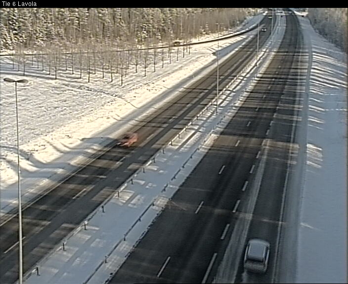 Weather Camera Image Road 6 Lappeenranta, Lavola, Lappeenranta, Etelä-Karjala