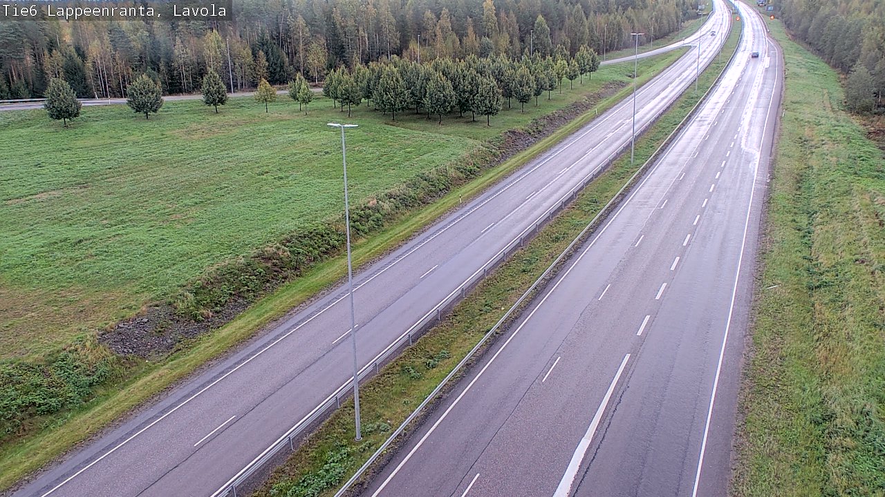 Kelikamerat Kuva Tie 6 Lappeenranta, Lavola, Lappeenranta, Etelä-Karjala