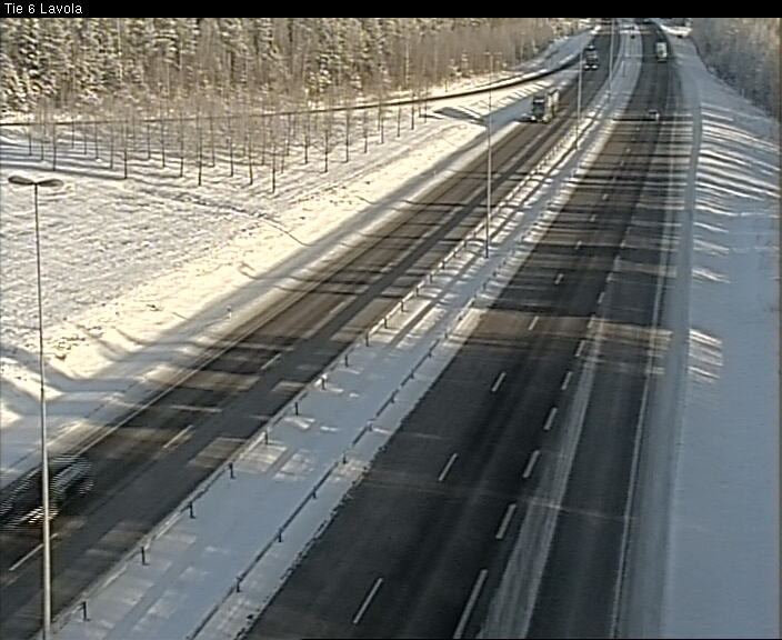 Weather Camera Image Road 6 Lappeenranta, Lavola, Lappeenranta, Etelä-Karjala