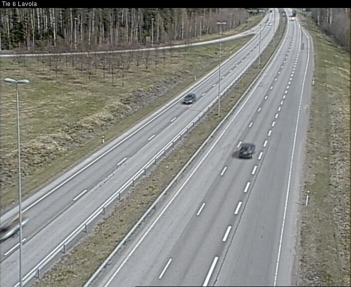 Weather Camera Image Väg 6 Villmanstrand, Lavola, Lappeenranta, Etelä-Karjala