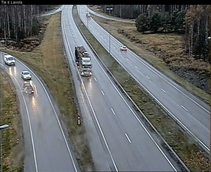 Weather Camera Image Road 6 Lappeenranta, Lavola, Lappeenranta, Etelä-Karjala