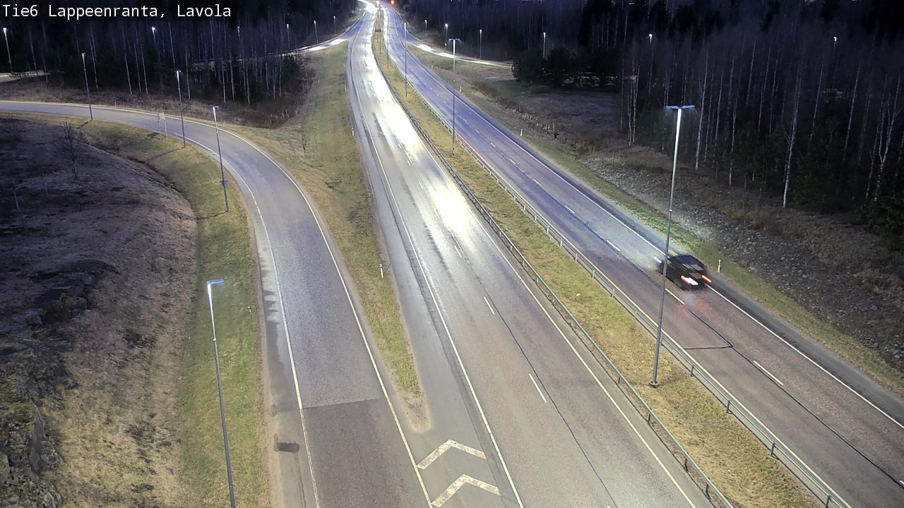 Weather Camera Image Väg 6 Villmanstrand, Lavola, Lappeenranta, Etelä-Karjala