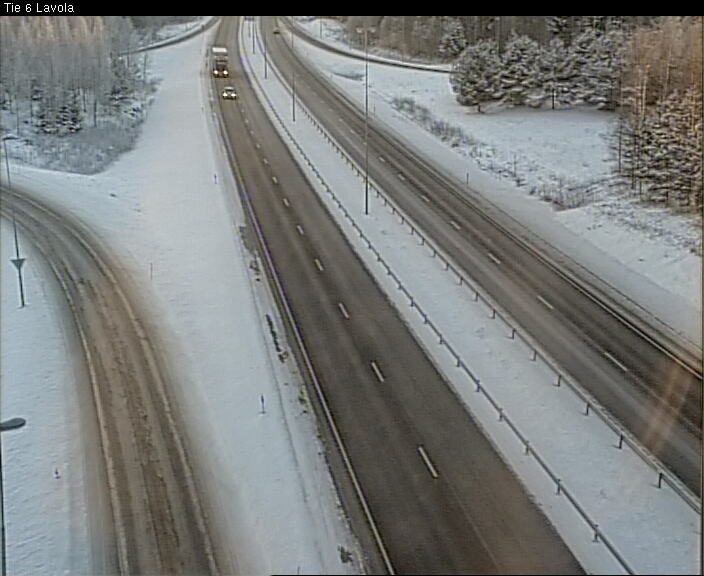 Weather Camera Image Road 6 Lappeenranta, Lavola, Lappeenranta, Etelä-Karjala