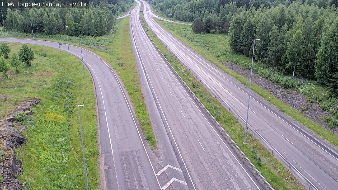 Kelikamerat Kuva Tie 6 Lappeenranta, Lavola, Lappeenranta, Etelä-Karjala