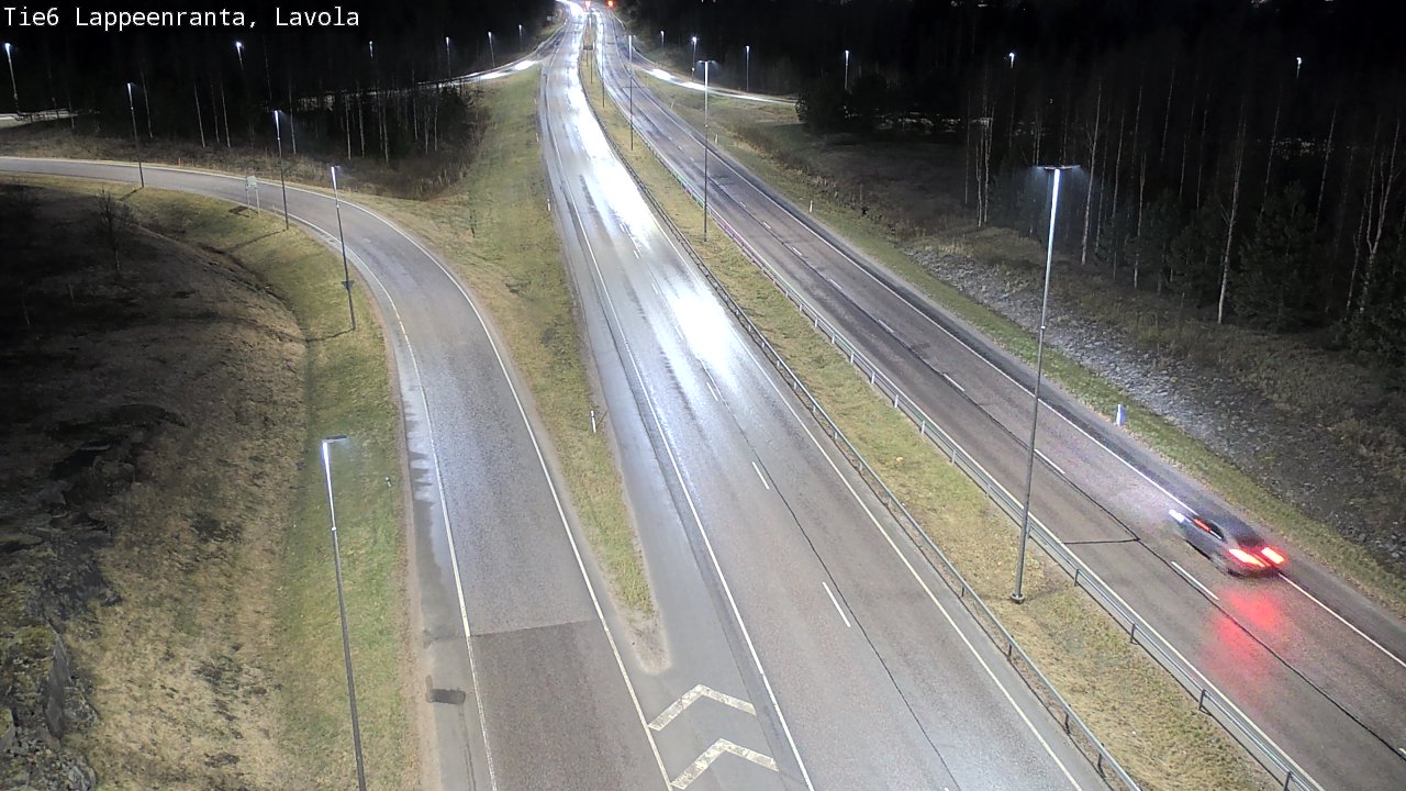 Weather Camera Image Väg 6 Villmanstrand, Lavola, Lappeenranta, Etelä-Karjala