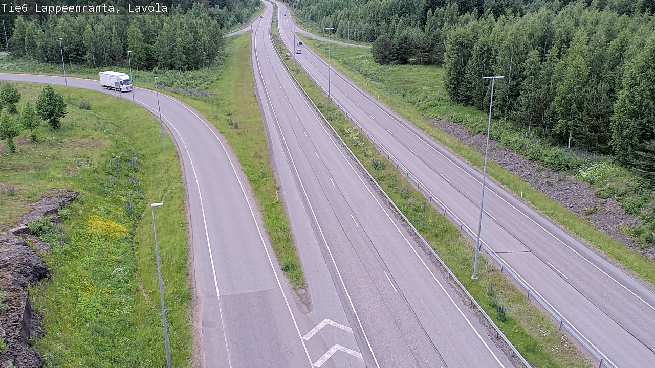Kelikamerat Kuva Tie 6 Lappeenranta, Lavola, Lappeenranta, Etelä-Karjala