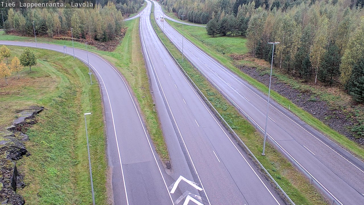 Kelikamerat Kuva Tie 6 Lappeenranta, Lavola, Lappeenranta, Etelä-Karjala