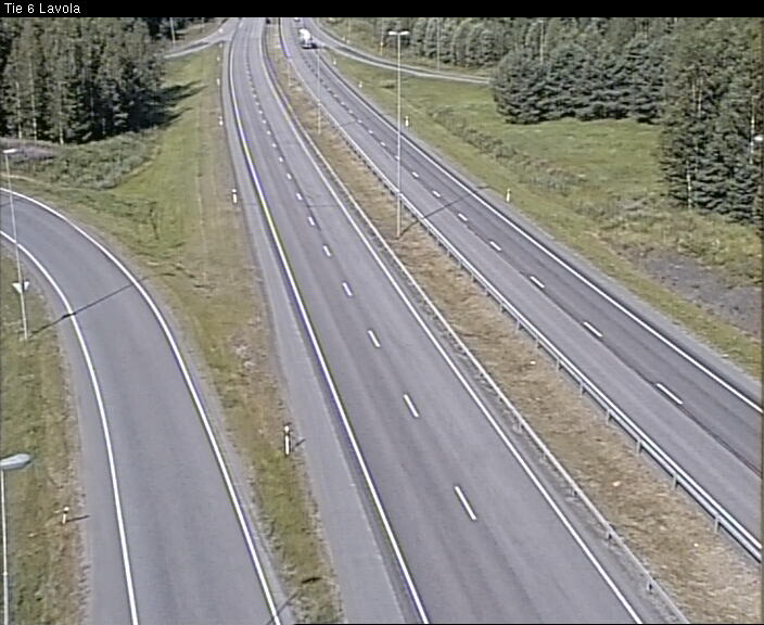 Weather Camera Image Väg 6 Villmanstrand, Lavola, Lappeenranta, Etelä-Karjala