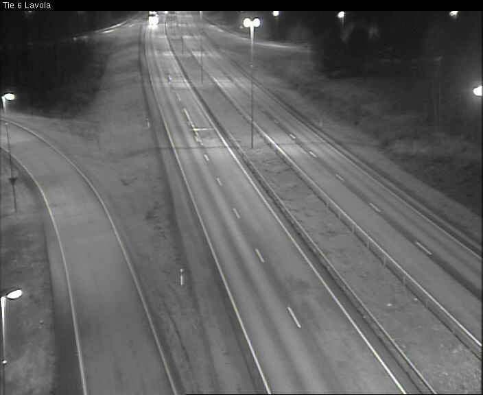 Weather Camera Image Road 6 Lappeenranta, Lavola, Lappeenranta, Etelä-Karjala