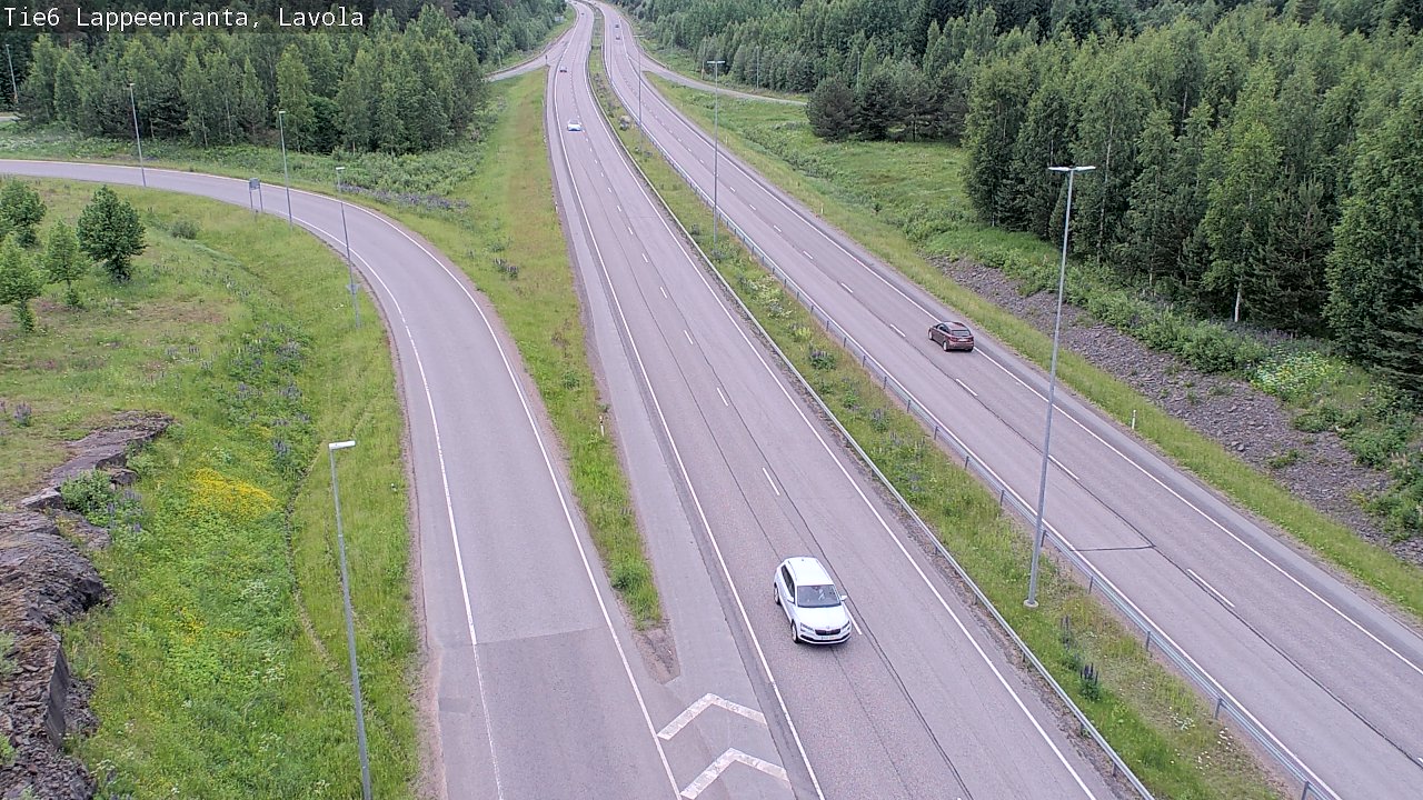 Kelikamerat Kuva Tie 6 Lappeenranta, Lavola, Lappeenranta, Etelä-Karjala
