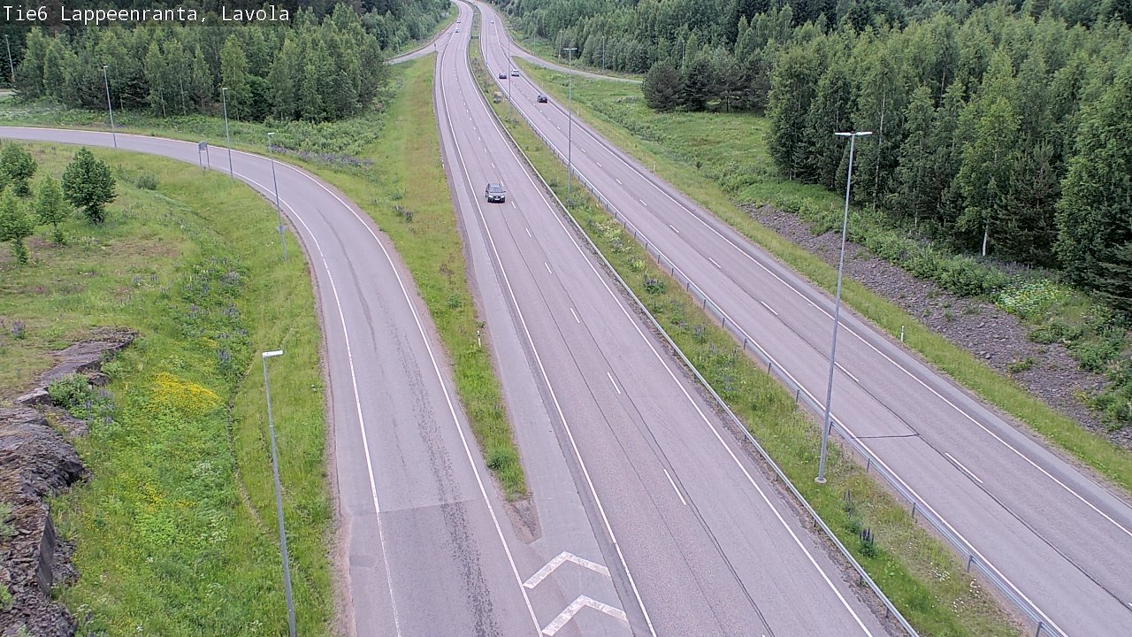 Kelikamerat Kuva Tie 6 Lappeenranta, Lavola, Lappeenranta, Etelä-Karjala