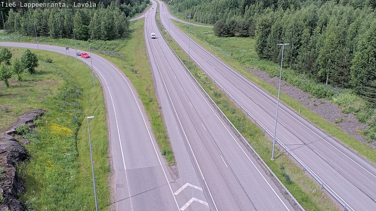 Kelikamerat Kuva Tie 6 Lappeenranta, Lavola, Lappeenranta, Etelä-Karjala