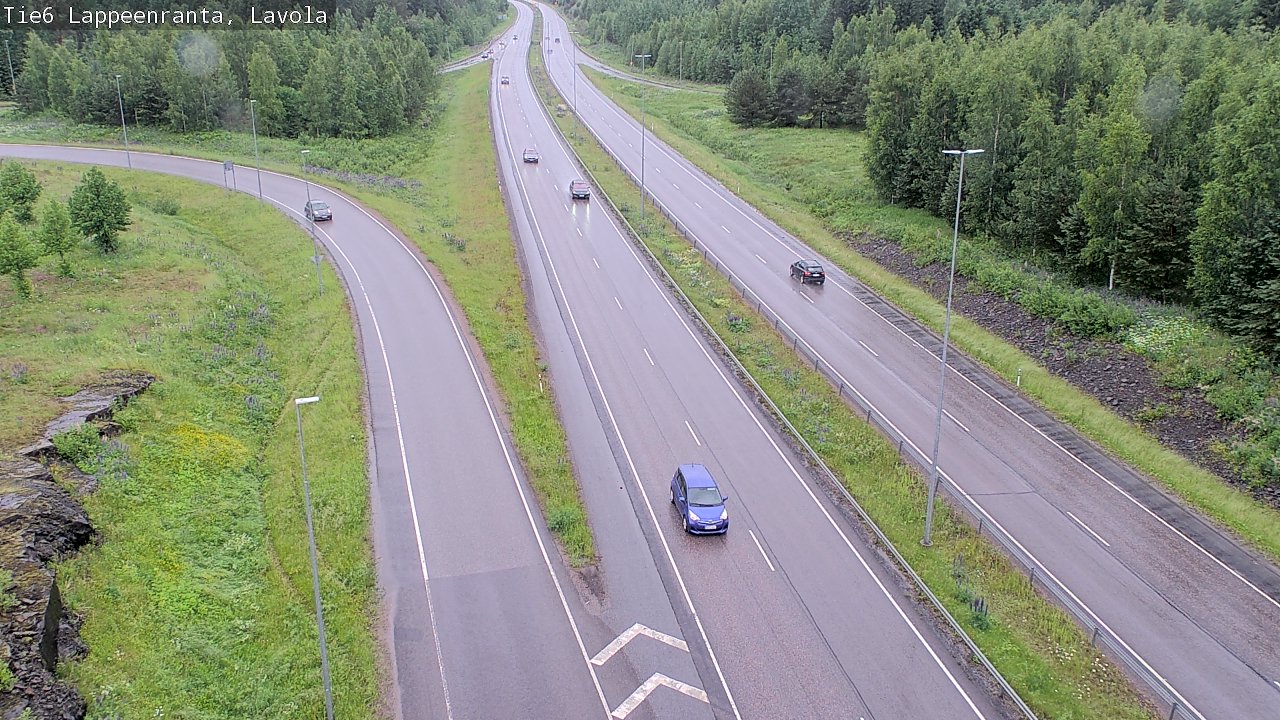 Kelikamerat Kuva Tie 6 Lappeenranta, Lavola, Lappeenranta, Etelä-Karjala