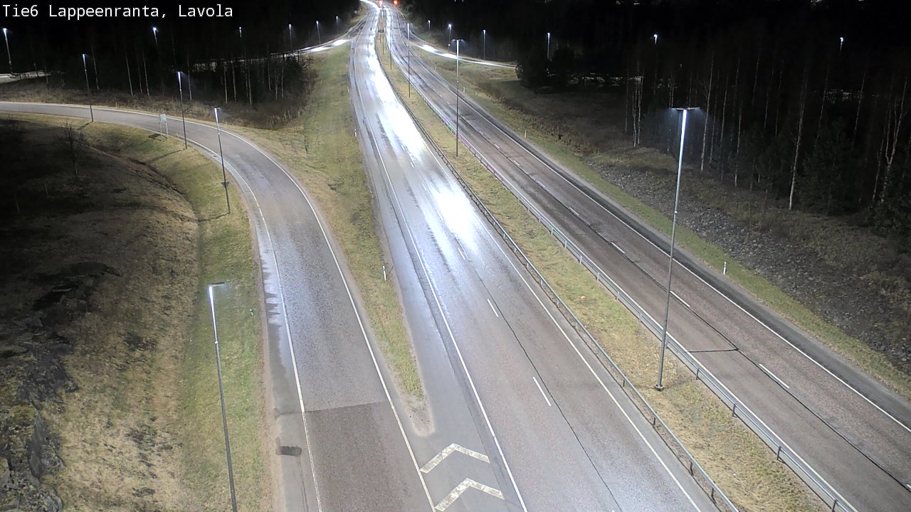 Weather Camera Image Väg 6 Villmanstrand, Lavola, Lappeenranta, Etelä-Karjala