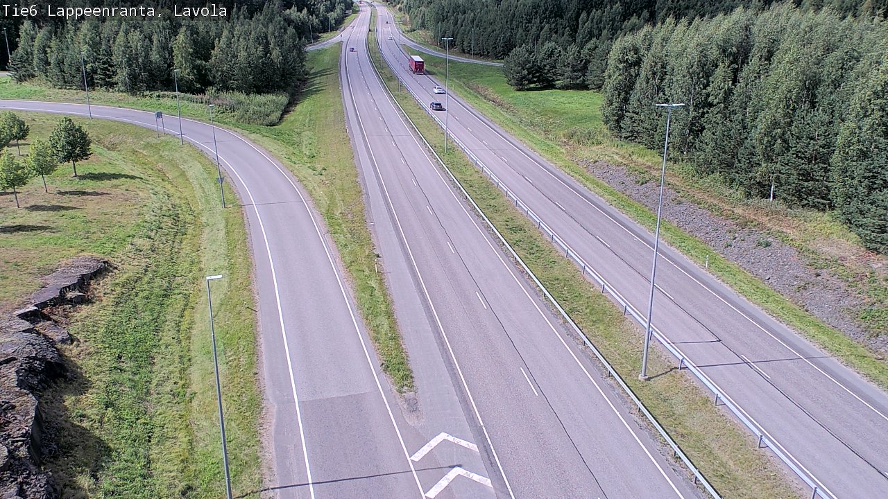 Kelikamerat Kuva Tie 6 Lappeenranta, Lavola, Lappeenranta, Etelä-Karjala
