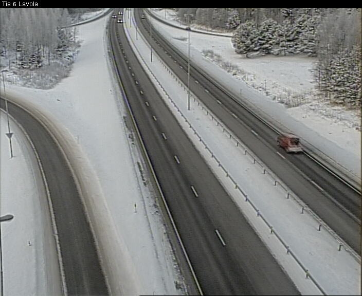 Weather Camera Image Road 6 Lappeenranta, Lavola, Lappeenranta, Etelä-Karjala