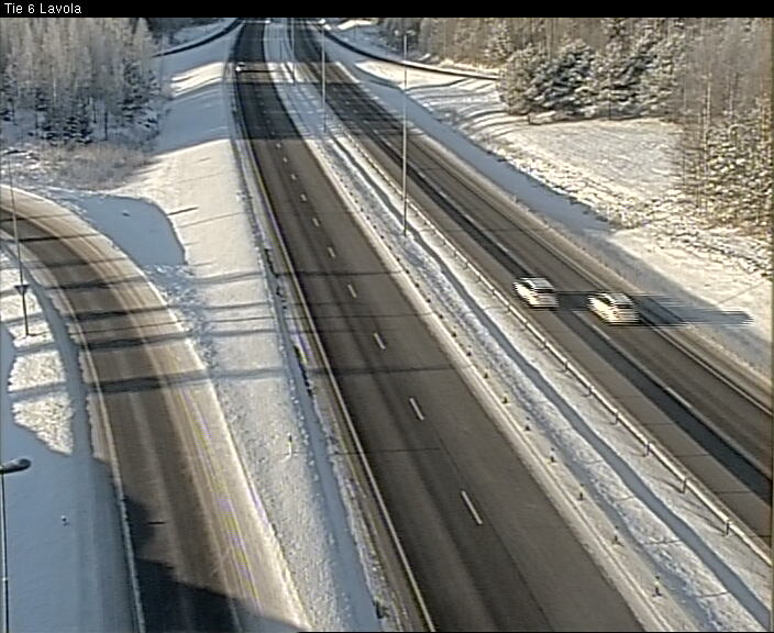 Weather Camera Image Road 6 Lappeenranta, Lavola, Lappeenranta, Etelä-Karjala