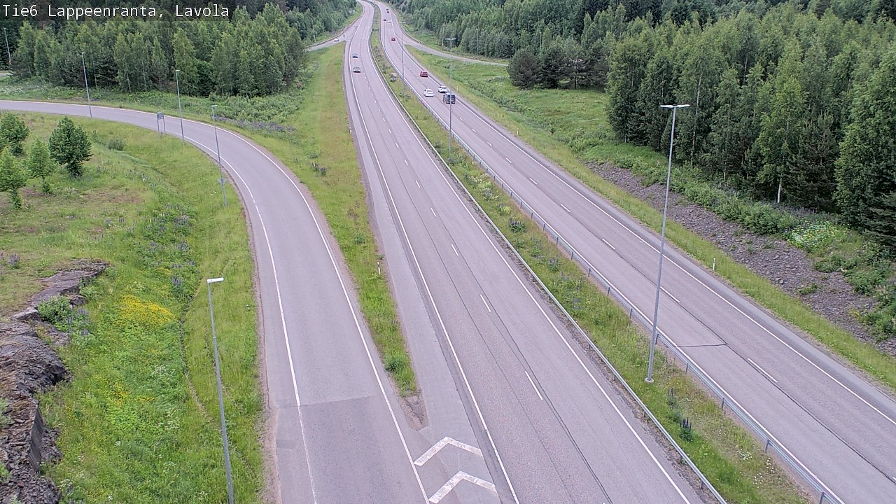 Kelikamerat Kuva Tie 6 Lappeenranta, Lavola, Lappeenranta, Etelä-Karjala