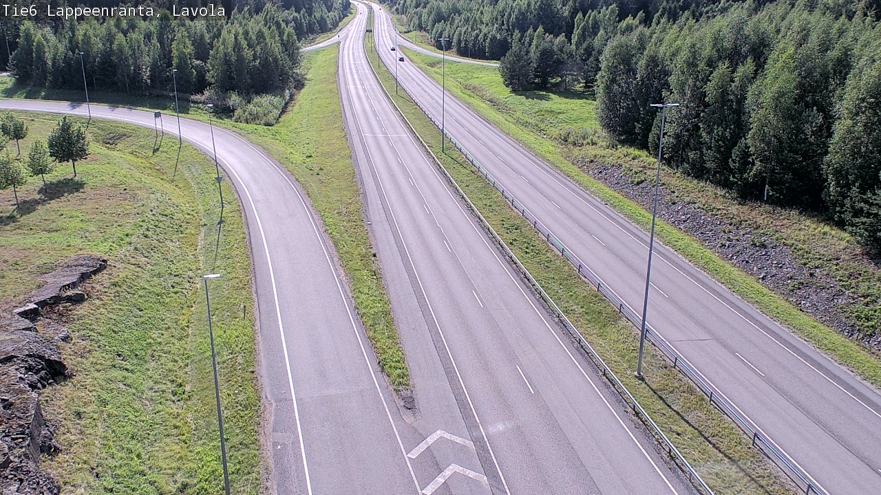 Kelikamerat Kuva Tie 6 Lappeenranta, Lavola, Lappeenranta, Etelä-Karjala