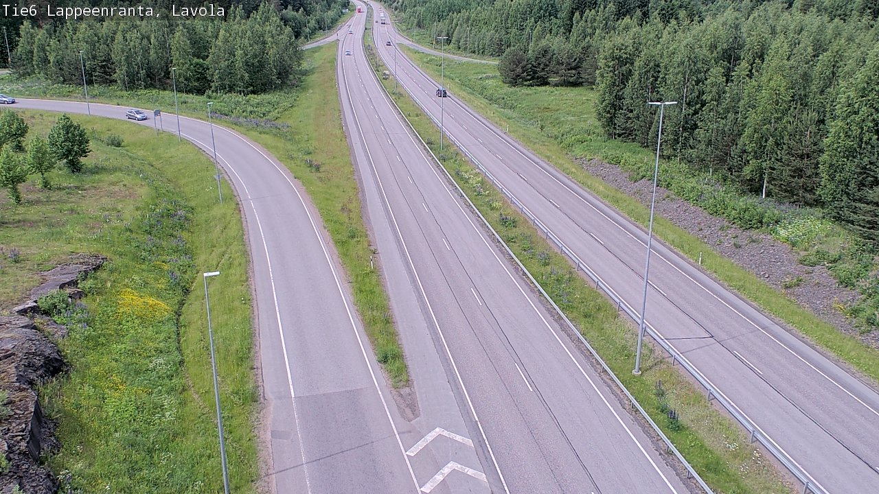 Kelikamerat Kuva Tie 6 Lappeenranta, Lavola, Lappeenranta, Etelä-Karjala