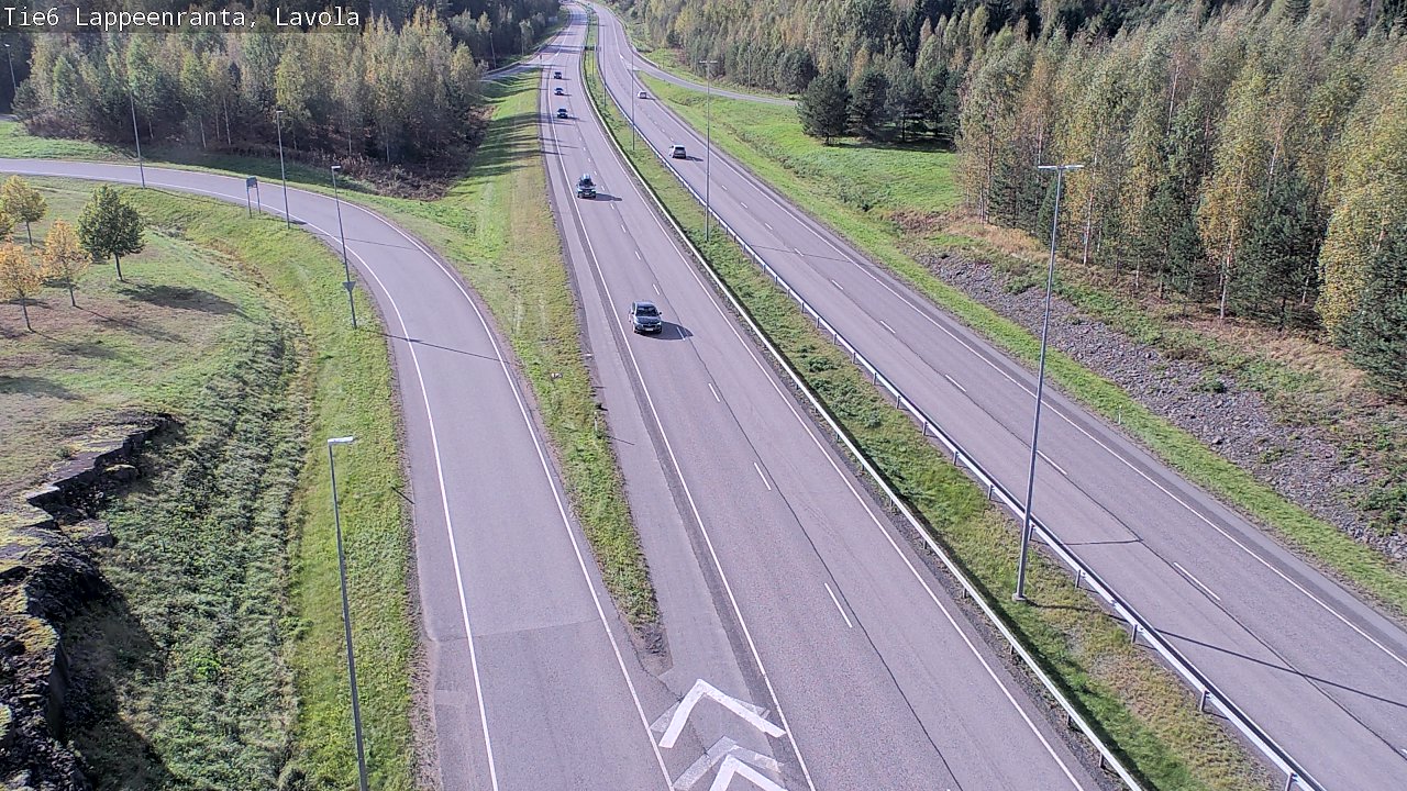 Kelikamerat Kuva Tie 6 Lappeenranta, Lavola, Lappeenranta, Etelä-Karjala