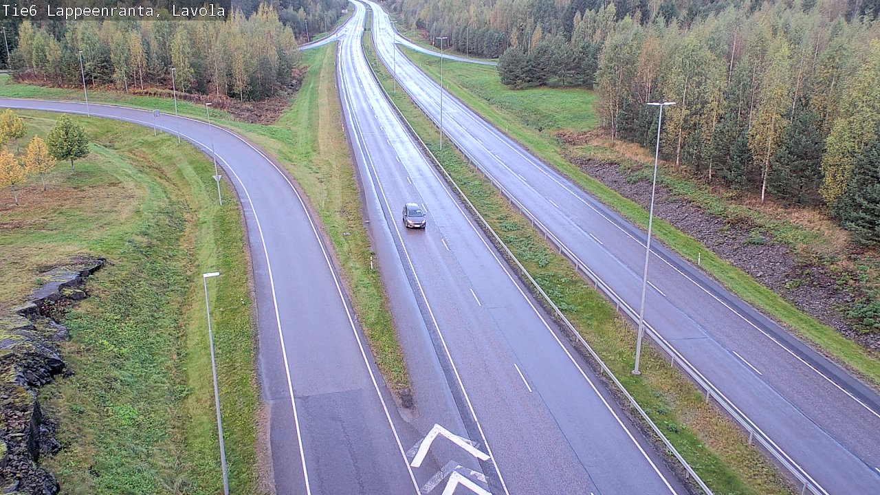 Kelikamerat Kuva Tie 6 Lappeenranta, Lavola, Lappeenranta, Etelä-Karjala
