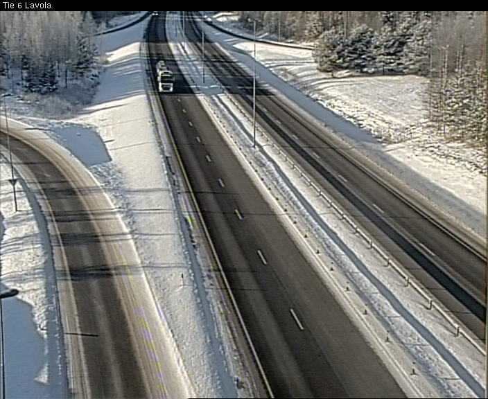 Weather Camera Image Road 6 Lappeenranta, Lavola, Lappeenranta, Etelä-Karjala