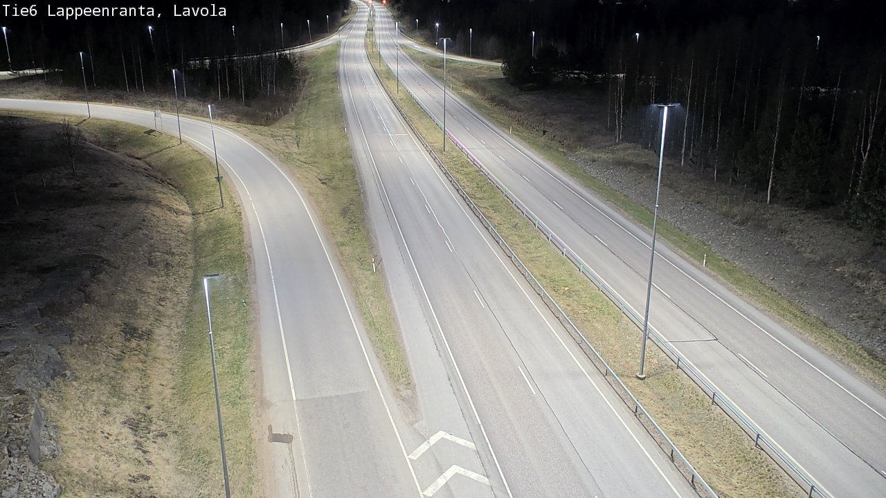 Weather Camera Image Väg 6 Villmanstrand, Lavola, Lappeenranta, Etelä-Karjala