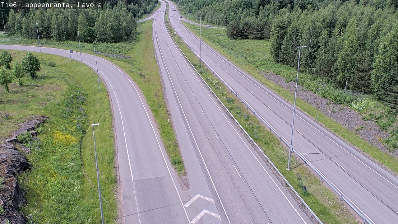 Kelikamerat Kuva Tie 6 Lappeenranta, Lavola, Lappeenranta, Etelä-Karjala