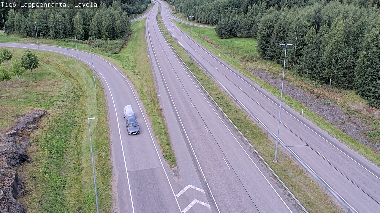 Kelikamerat Kuva Tie 6 Lappeenranta, Lavola, Lappeenranta, Etelä-Karjala