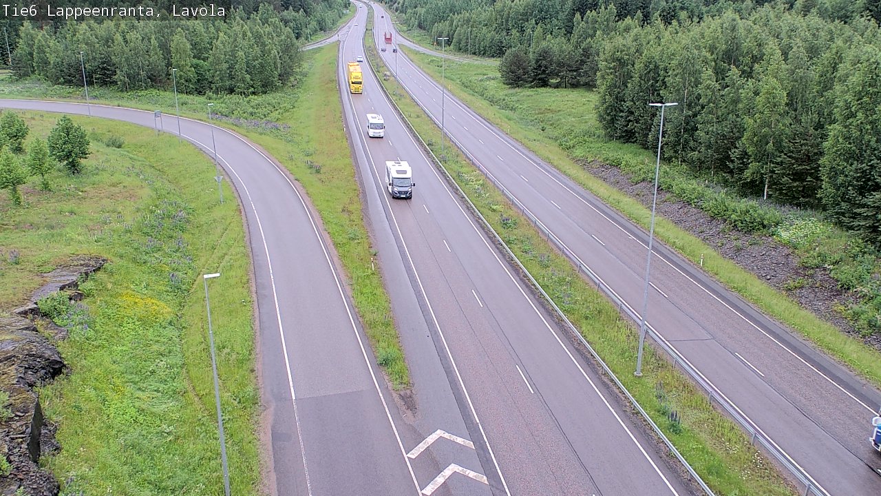 Kelikamerat Kuva Tie 6 Lappeenranta, Lavola, Lappeenranta, Etelä-Karjala
