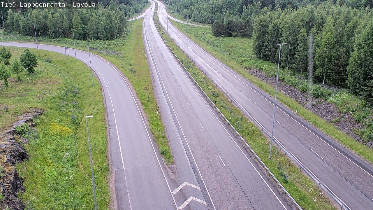 Kelikamerat Kuva Tie 6 Lappeenranta, Lavola, Lappeenranta, Etelä-Karjala